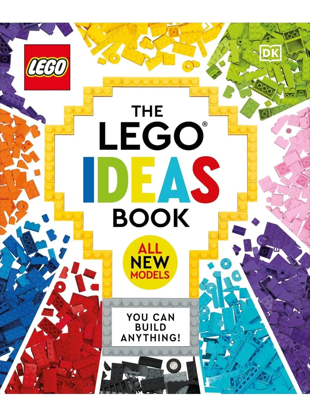 Lego Ideas Book — Yellow, Red, Blue, Green, Purple, Pink, Orange, Black, Gray